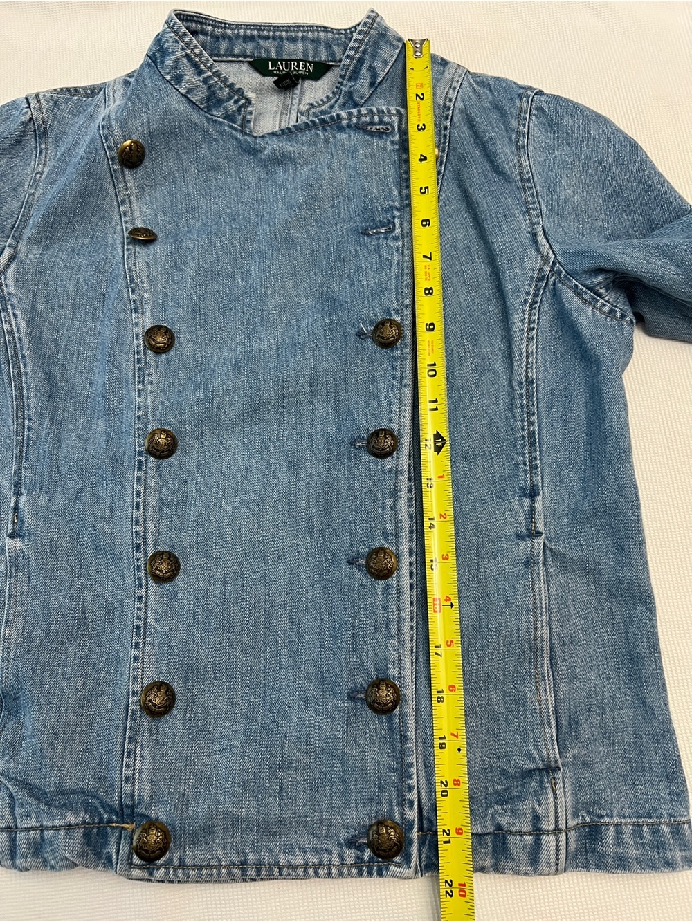 Ralph Lauren Denim Officer's Jacket - Picture 6 of 7